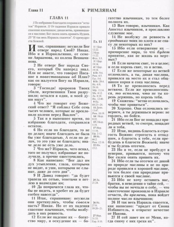 Новый Завет Господа нашего Иисуса Христа. Крупный шрифт 2 мм.
