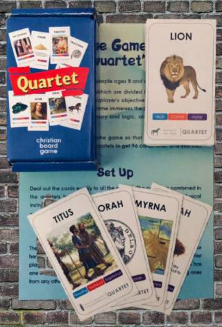Christian Board game Quartet №2 Blue