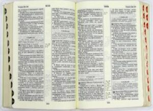 Библия 077 ZTI FIB -White. Russian Bible.  Кожа. Крупный шрифт